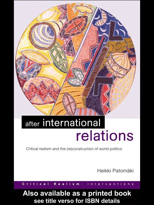 Cover image for After International Relations